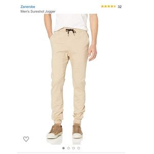 Zanerobe Tan Joggers NEW WITH TAGS